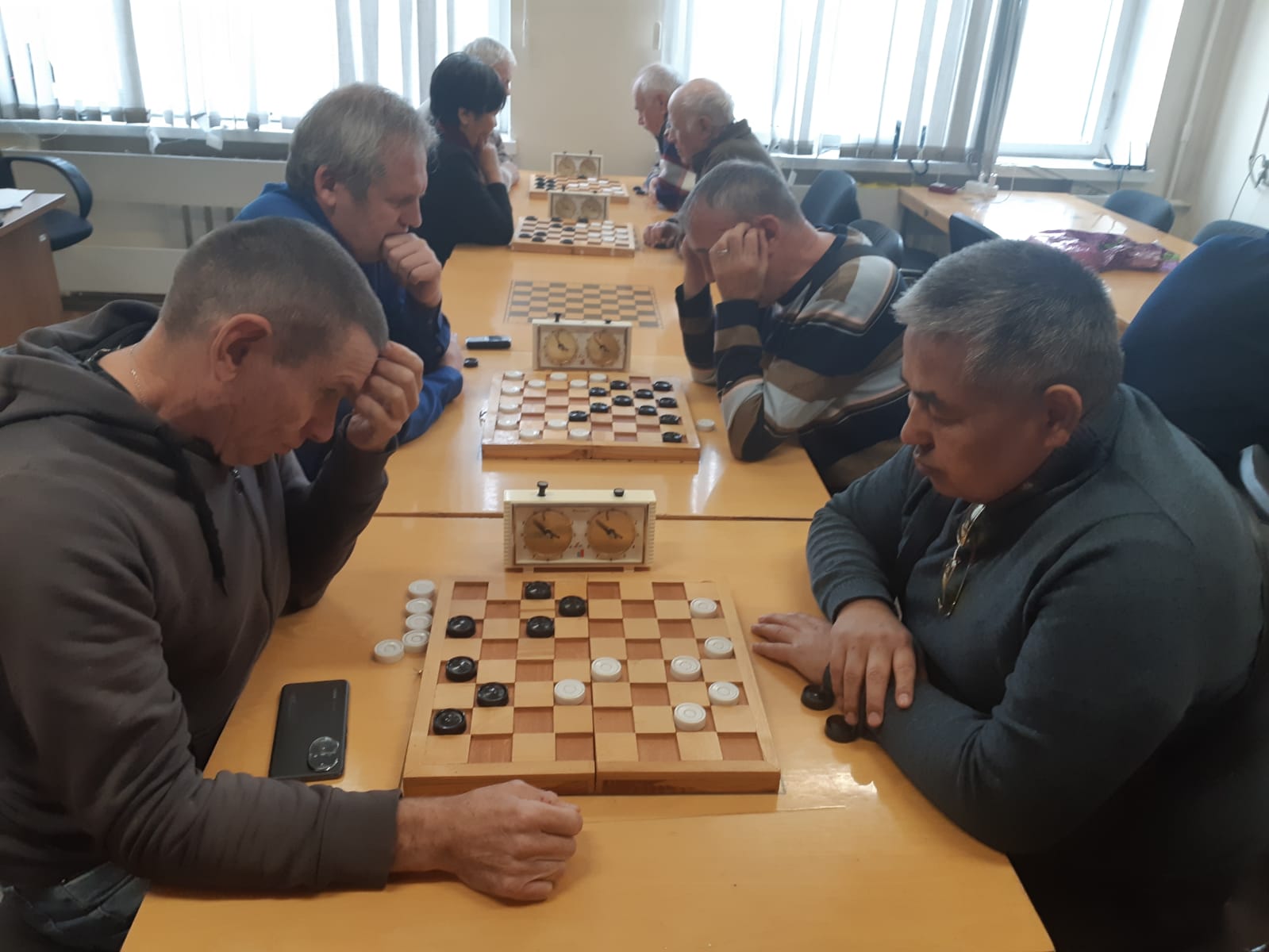 Открытый турнир по шашкам